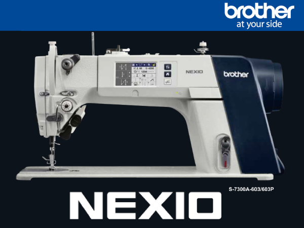 NEXIO S-7300A Singel Needle Direct Drive Lock Stitcher with Electronic Feeding System and Tread Trimmer